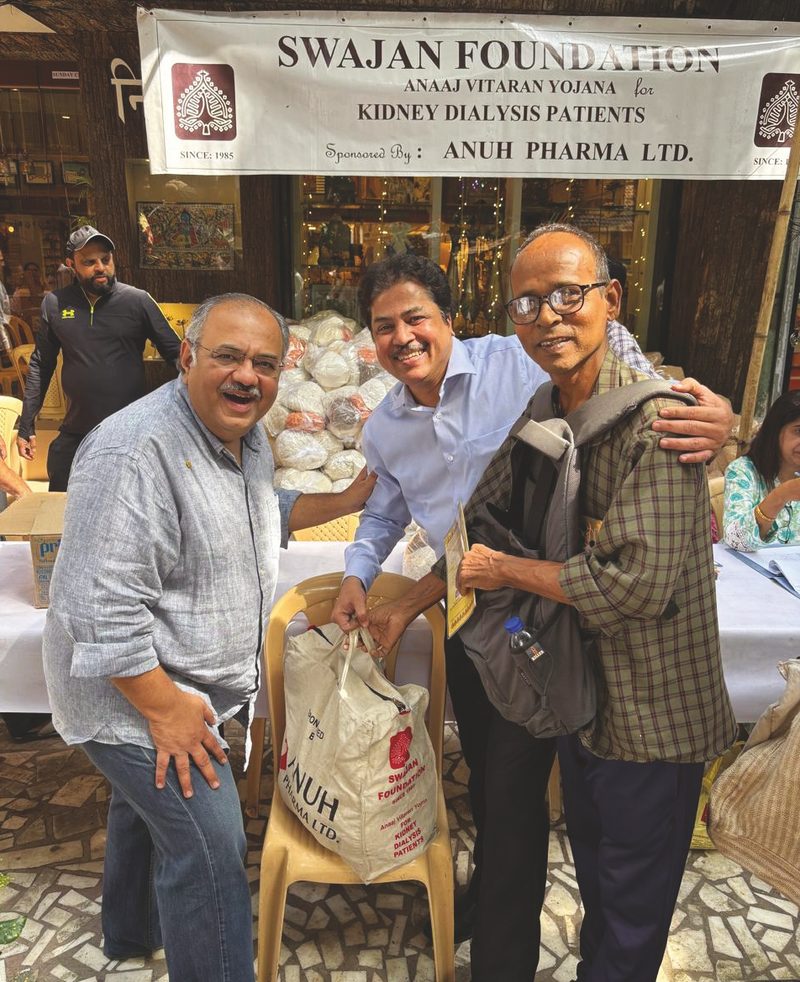 Swajan Foundation food distribution