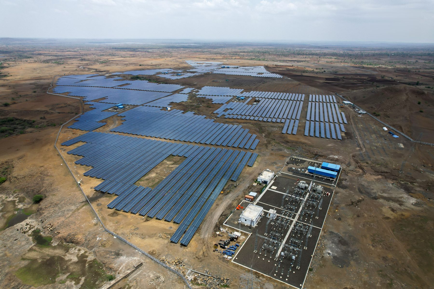 Anuh Pharma's solar power park