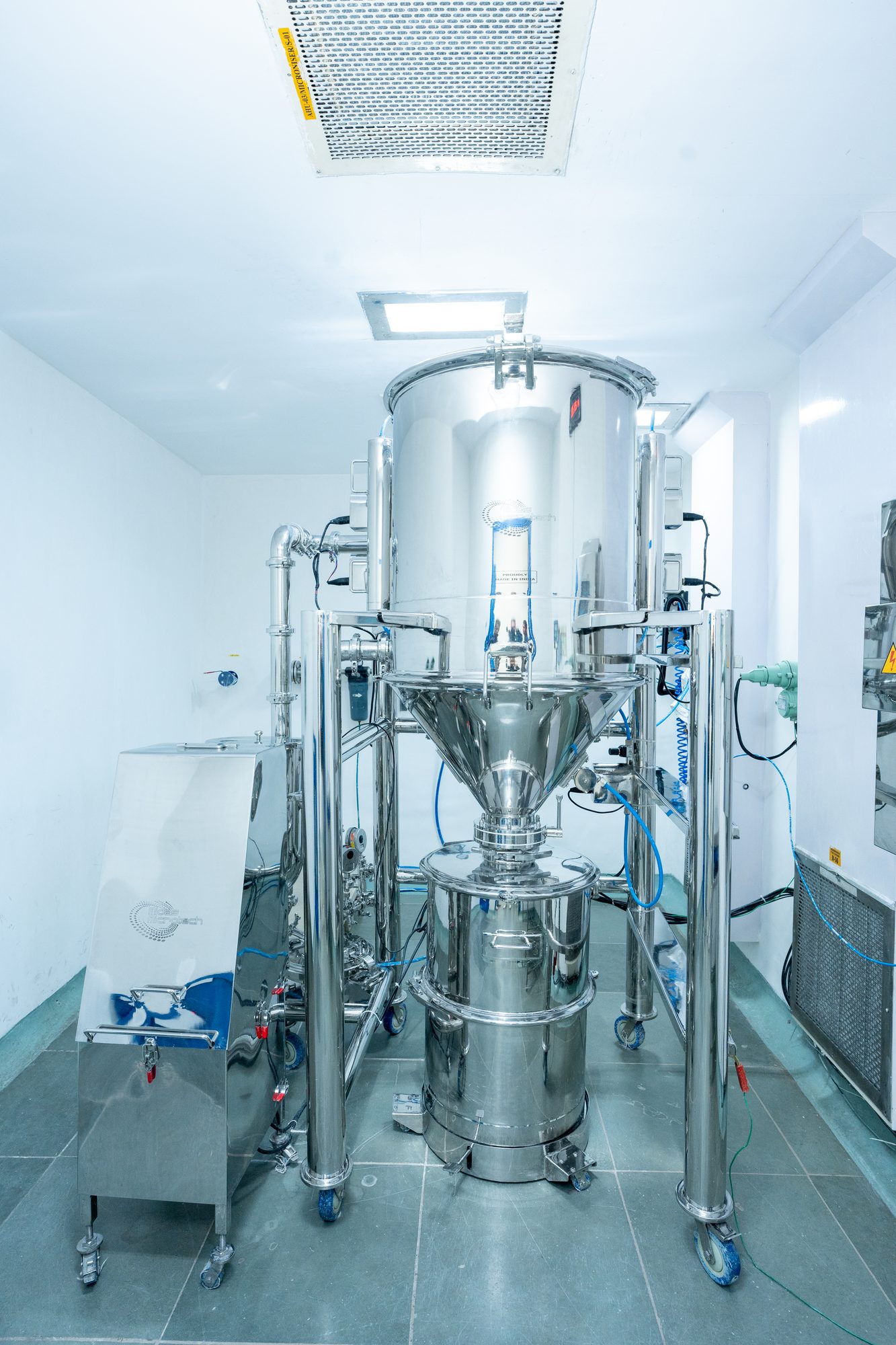 Processing equipment in a clean room