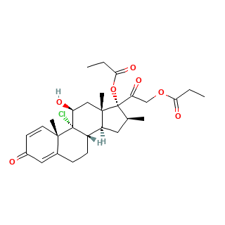 Beclomethasone Dipropionate chemical structure