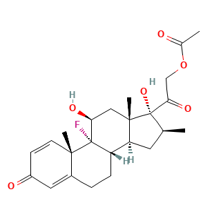 Betamethasone Acetate chemical structure