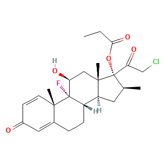 Clobetasol Propionate chemical structure
