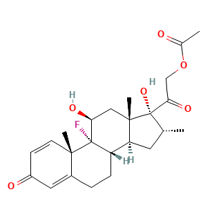 Dexamethasone Acetate chemical structure