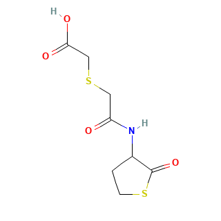 Erdosteine chemical structure