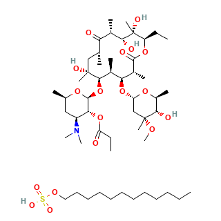 Erythromycin Estolate chemical structure