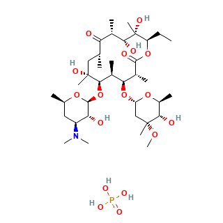 Erythromycin Phosphate chemical structure