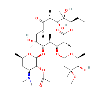 Erythromycin Propionate chemical structure