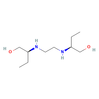 Ethambutol chemical structure