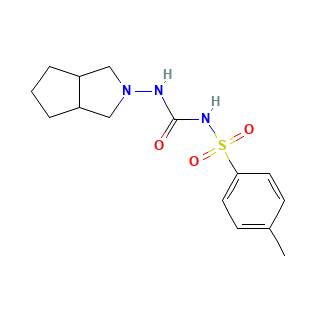 Gliclazide chemical structure