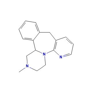 Mirtazapine chemical structure