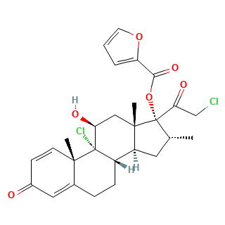 Mometasone Furoate chemical structure