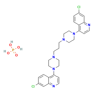 Piperaquine Phosphate chemical structure