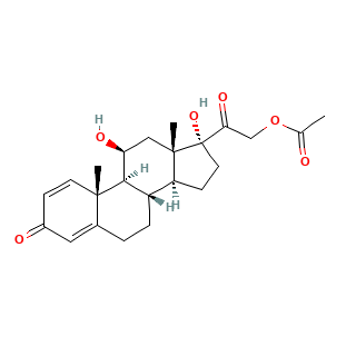 Prednisolone Acetate chemical structure