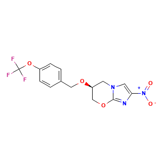 Pretomanid chemical structure