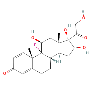 Triamcinolone Base chemical structure