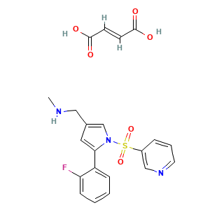 Vonoprazan Fumarate chemical structure